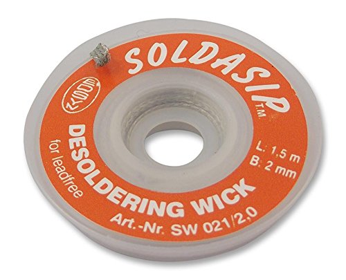 (EDSYN) SW021/2,0 x 1,5 m Entlötungszopf, PB-Frei, 2,0 mm x 1,5 m von (EDSYN)