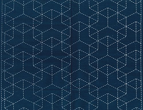 Nazca Handarbeitstuch Indigo Färben fünf sechseckige Sünden Baum (Japan Import) von ナスカ(NASKA)
