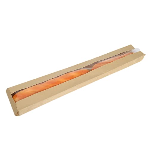 100 Stücke Baguettebeutel faltenbeutel mit Sichtfenster Sichtstreifenbeutel Faltenbeutel Bäcker Brotbeutel fettdichte Papiertüte 11 x 61 cm 100 Stücke Baguettebeutel faltenbeutel mit Sichtfenster Sichtstreifenbeutel Faltenbeutel Bäcker Brotbeutel fettdichte Papiertüte 11 x 61 cm von 通用