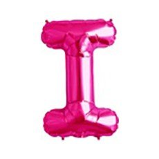 100cm Pink Folienballon Buchstabe I 100cm Pink Folienballon Buchstabe I von 通用
