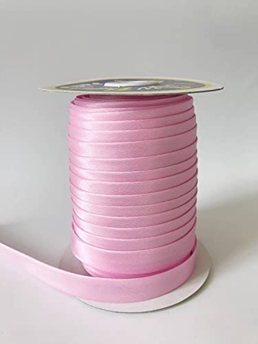 15 mm breites Satin-Schrägband aus Polyester, 60y, 1 Rolle von 通用