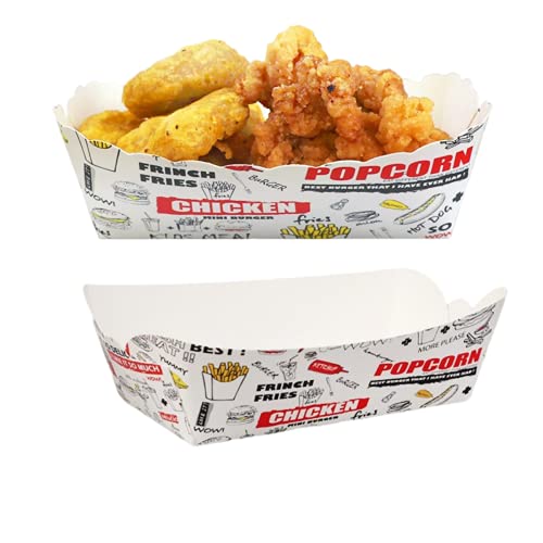200 Stücke Pommesschalen Papier Snackschale Pappe Fingerfood Einweggeschirr Servierschale Dipschälchen Papiertüten Pommestüten Pommes Tüten Fingerfoodtüten 200 Stücke Pommesschalen Papier Snackschale Pappe Fingerfood Einweggeschirr Servierschale Dipschälchen Papiertüten Pommestüten Pommes Tüten Fingerfoodtüten von 通用