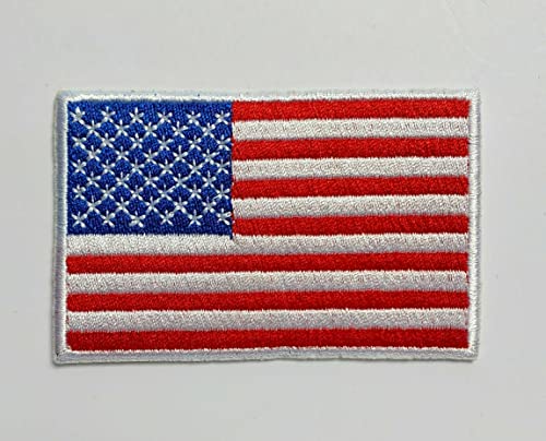 3stk Amerika USA United States America National Aufnäher Patch Iron on bügelbild aufbügler Badge… von 通用