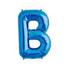 40cm Blau Folienballon Buchstabe B 40cm Blau Folienballon Buchstabe B von 通用