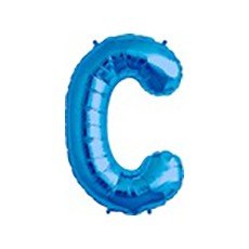 40cm Blau Folienballon Buchstabe C 40cm Blau Folienballon Buchstabe C von 通用