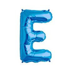 40cm Blau Folienballon Buchstabe E 40cm Blau Folienballon Buchstabe E von 通用