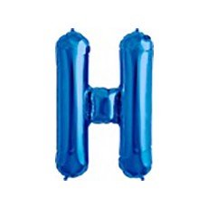 40cm Blau Folienballon Buchstabe H 40cm Blau Folienballon Buchstabe H von 通用