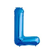 40cm Blau Folienballon Buchstabe L 40cm Blau Folienballon Buchstabe L von 通用