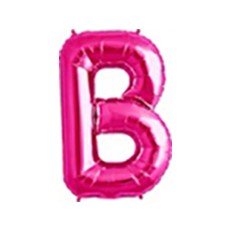 40cm Pink Folienballon Buchstabe B von 通用