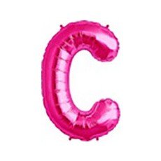 40cm Pink Folienballon Buchstabe C 40cm Pink Folienballon Buchstabe C von 通用