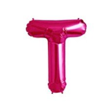 40cm Pink Folienballon Buchstabe T 40cm Pink Folienballon Buchstabe T von 通用