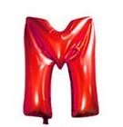 40cm Rot Folienballon Buchstabe M 40cm Rot Folienballon Buchstabe M von 通用