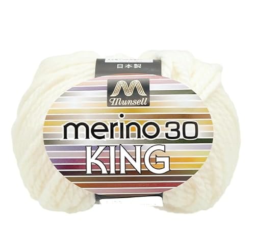 Chroma Yarn Merinokingu Chunky G – 4/2055 [, hergestellt in den USA/Garn/Stricken] von ユザワヤ