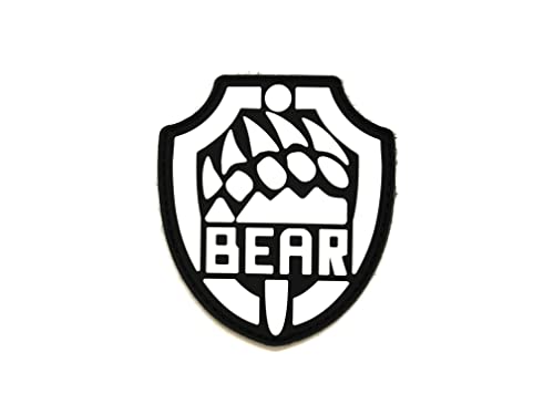 Escape from Tarkov Patch USEC Bear PVC Rubber Perfect Reproduction (Bär), grau von ノーブランド品