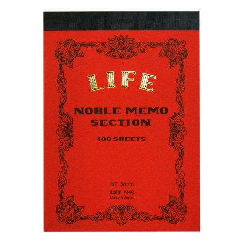 LIFE Noble Note B7 [grid] N40 von ライフ