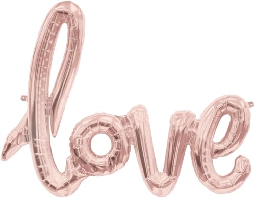 North Star Folienball, 102 cm, Love-SI, Luftpumpe, Rosa, 5NS01287-01 North Star Folienball, 102 cm, Love-SI, Luftpumpe, Rosa, 5NS01287-01 von North Star