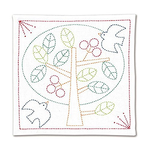 Olympus Thread Sashiko Stickpackung Hana Fukin Nordic Designs Baum Stoff bedruckt Olympus Thread Sashiko Stickpackung Hana Fukin Nordic Designs Baum Stoff bedruckt von コモライフ