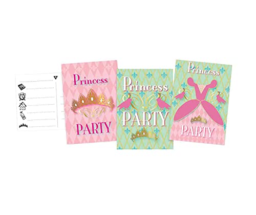 - Uitnodigingen Princess Party, 6st. - Uitnodigingen Princess Party, 6st. von -
