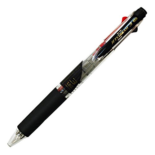 Uni Jetstream Kugelschreiber, 3 Farben, 1,0 mm, transparenter Körper von 三菱鉛筆