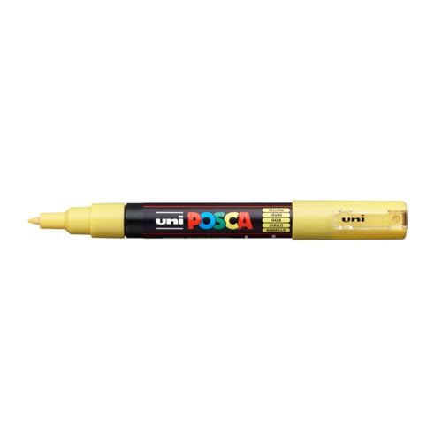 Uni Posca Marker PC- 1 M, Glas, Rundspitze, 1,0 mm Yellow Uni Posca Marker PC- 1 M, Glas, Rundspitze, 1,0 mm Yellow von 三菱鉛筆