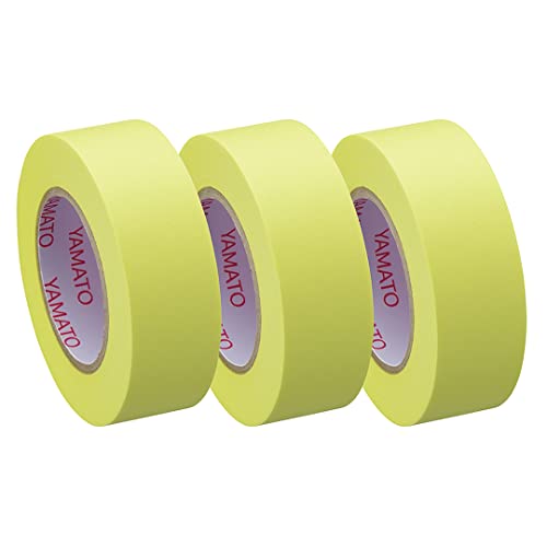 Yamato RK-15H-LE Sticky Notes Roll Tape Refill, 3 Rolls, Lemon, 0.6"(15mm) x 32.8ft (10m) von ヤマト