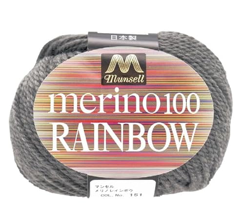 Yuzawaya Garn Mansell Merino Melange Rainbow - Kammgewicht, Nr. 383.5 cm Mansell Yuzawaya Garn Mansell Merino Melange Rainbow - Kammgewicht, Nr. 383.5 cm Mansell von ユザワヤ
