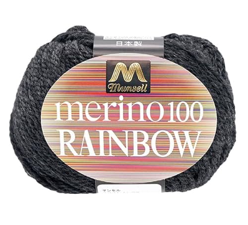 Yuzawaya Garn Mansell Merino Melange Rainbow - Kammgewicht, Nr. 388,6 cm Mansell Yuzawaya Garn Mansell Merino Melange Rainbow - Kammgewicht, Nr. 388,6 cm Mansell von ユザワヤ
