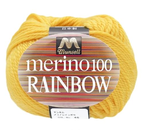 Yuzawaya Garn Mansell Merino Rainbow - Kammgewicht, Nr. 116,8 cm Mansell Yuzawaya Garn Mansell Merino Rainbow - Kammgewicht, Nr. 116,8 cm Mansell von ユザワヤ