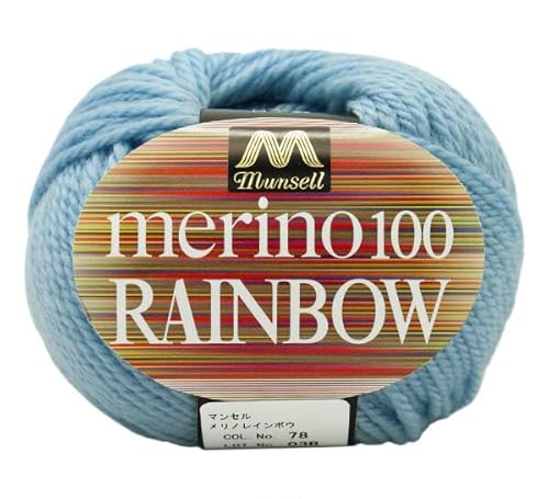 Yuzawaya Garn Mansell Merino Rainbow - Kammgewicht, Nr. 198,1 cm Mansell Yuzawaya Garn Mansell Merino Rainbow - Kammgewicht, Nr. 198,1 cm Mansell von ユザワヤ