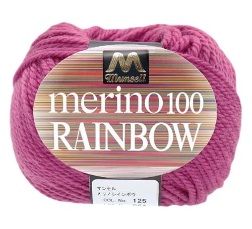 Yuzawaya Garn Mansell Merino Rainbow - Kammgewicht, Nr. 317.5 cm Mansell Yuzawaya Garn Mansell Merino Rainbow - Kammgewicht, Nr. 317.5 cm Mansell von ユザワヤ