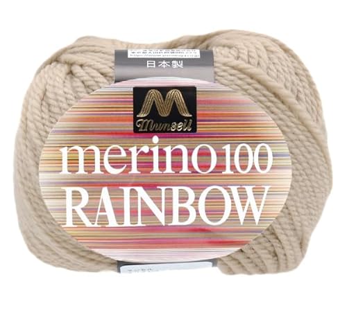 Yuzawaya Garn Mansell Merino Rainbow - Kammgewicht, Nr. 353.1 cm Mansell Yuzawaya Garn Mansell Merino Rainbow - Kammgewicht, Nr. 353.1 cm Mansell von ユザワヤ