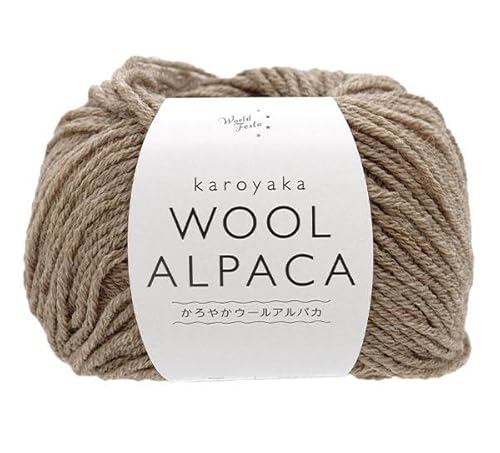 Yuzawaya Herbst/Winter Garn "Karoyaka Wool Alpaca No. 261.6 cm World Festa von ユザワヤ