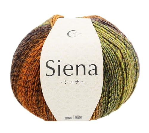 Yuzawaya Herbst/Winter Garn "Siena No. 17.8 cm World Festa von ユザワヤ