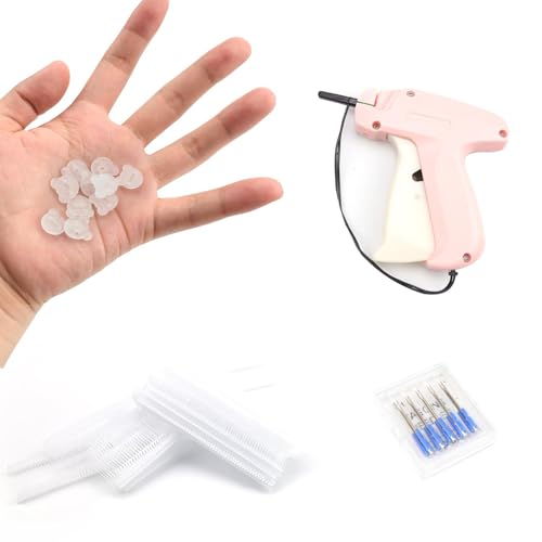 0XBIT Stitchy Gun, Etikettiermaschinen, mit 1100 Kunststoffnadeln und 100 Leuchtenden Bärenschlaufen, Quilt Heftpistole für Kleidung, Steppdecken, Markenetiketten 0XBIT Stitchy Gun, Etikettiermaschinen, mit 1100 Kunststoffnadeln und 100 Leuchtenden Bärenschlaufen, Quilt Heftpistole für Kleidung, Steppdecken, Markenetiketten von 0XBIT