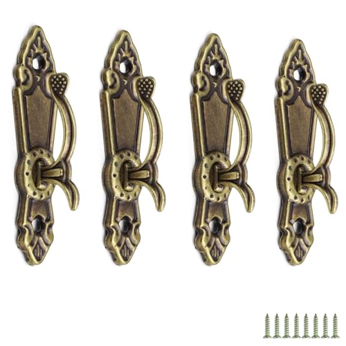 Curtain Hooks, 0XBIT 4 Stück Gardinenhalter Wand, Vorhang Halter mit Schrauben, für Wandvorhänge, Fenstervorhänge, Handtuch, Tasche Curtain Hooks, 0XBIT 4 Stück Gardinenhalter Wand, Vorhang Halter mit Schrauben, für Wandvorhänge, Fenstervorhänge, Handtuch, Tasche von 0XBIT