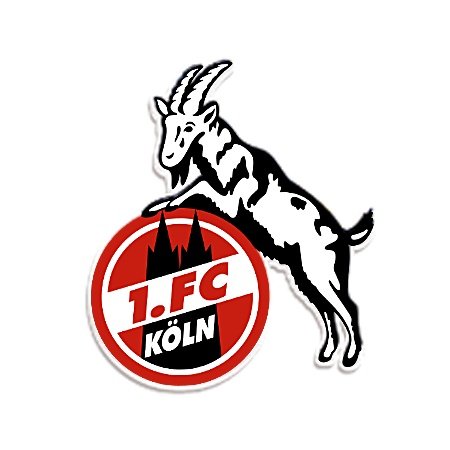 Sticker Aufkleber „Geißbock” 1. FC KÖLN 15 cm von 1. FC Köln
