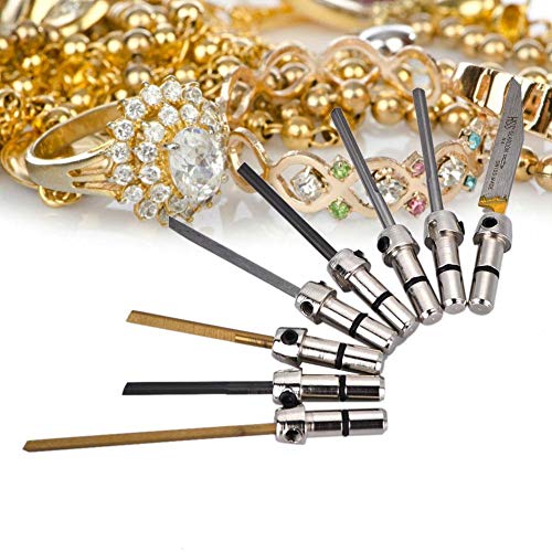 Schmuck Gravierwerkzeuge, Gravierfräser für pneumatische Schlaggraviermaschine Schmuck Werkzeugkante Wolframstahl Carving Graver Knife Schmuck Gravierwerkzeuge, Gravierfräser für pneumatische Schlaggraviermaschine Schmuck Werkzeugkante Wolframstahl Carving Graver Knife von ZOUXO