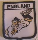 Aufnäher, Motiv: England Rugby Union Flagge, bestickt von 1000 Flags