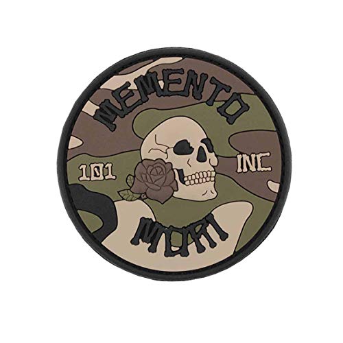101 INC. Emblem 3D Rubber Patch Memento Mori Ø 7,9 cm Abzeichen Woodland 101 INC. Emblem 3D Rubber Patch Memento Mori Ø 7,9 cm Abzeichen Woodland von 101 INC.