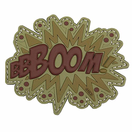 Emblem 3D PVC Boom! braun-grün Abzeichen Rubber Patch 5,5 x 8 cm Emblem 3D PVC Boom! braun-grün Abzeichen Rubber Patch 5,5 x 8 cm von 101 Inc.