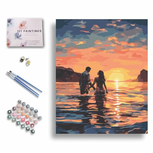 101 Paintings Malen Nach Zahlen Erwaschsene Mit Rahmen Melodie der Rosen. Paint by Numbers. Basteln DIY Bastelset 40x50cm Leinwand gespannt auf Holzrahmen 101 Paintings Malen Nach Zahlen Erwaschsene Mit Rahmen Melodie der Rosen. Paint by Numbers. Basteln DIY Bastelset 40x50cm Leinwand gespannt auf Holzrahmen von 101 Paintings