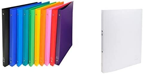 Ringbuch (PP, DIN A4, blickdicht, 2 Ringe, Rücken 15mm) in 11 Farben von 11x