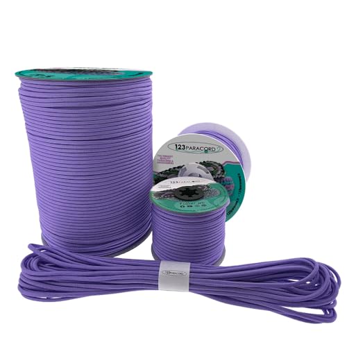 Paracord 425 3mm Type || - 123Paracord - Ideal für DIY-Projekte, Zelten und Outdoor-Abenteuer - Grundfarben von 123Paracord