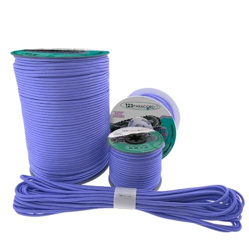 Paracord 425 3mm Type || - 123Paracord - Ideal für DIY-Projekte, Zelten und Outdoor-Abenteuer - Grundfarben Paracord 425 3mm Type || - 123Paracord - Ideal für DIY-Projekte, Zelten und Outdoor-Abenteuer - Grundfarben von 123Paracord