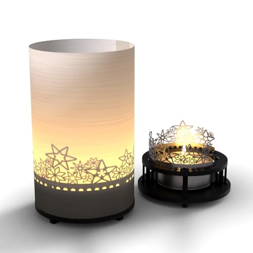 Sterne Premium Geschenkbox - magischer Kerzenduft & Zauberhaftes Schattenspiel für romantische und Festliche Anlässe Wohnzimmerdekoration von 13gramm
