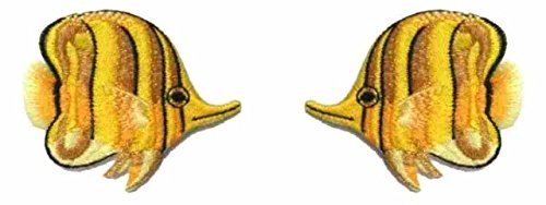 1 Paar Applikationen Bügelbild Aufbügler Iron on Patches Patch Sticker Fische AA355-08 1 Paar Applikationen Bügelbild Aufbügler Iron on Patches Patch Sticker Fische AA355-08 von 1A-Kurzwaren