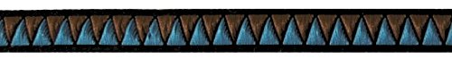 1A-Kurzwaren 10m Retro-Borte Webband 12mm Farbe: Blau-Braun-Schwarz 1A-Kurzwaren 10m Retro-Borte Webband 12mm Farbe: Blau-Braun-Schwarz von 1A-Kurzwaren