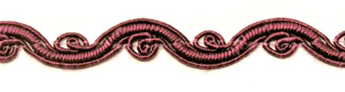 1A-Kurzwaren 16,40m Posamentenborte 8mm breit Farbe: Bordeaux 3201-26 1A-Kurzwaren 16,40m Posamentenborte 8mm breit Farbe: Bordeaux 3201-26 von 1A-Kurzwaren