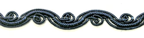 1A-Kurzwaren 16,40m Posamentenborte 8mm breit Farbe: Dunkelblau 3201-24 1A-Kurzwaren 16,40m Posamentenborte 8mm breit Farbe: Dunkelblau 3201-24 von 1A-Kurzwaren