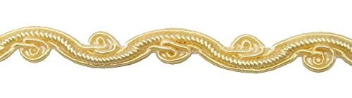1A-Kurzwaren 16,40m Posamentenborte Webband 8mm breit Farbe: Cream 3201-cream 1A-Kurzwaren 16,40m Posamentenborte Webband 8mm breit Farbe: Cream 3201-cream von 1A-Kurzwaren